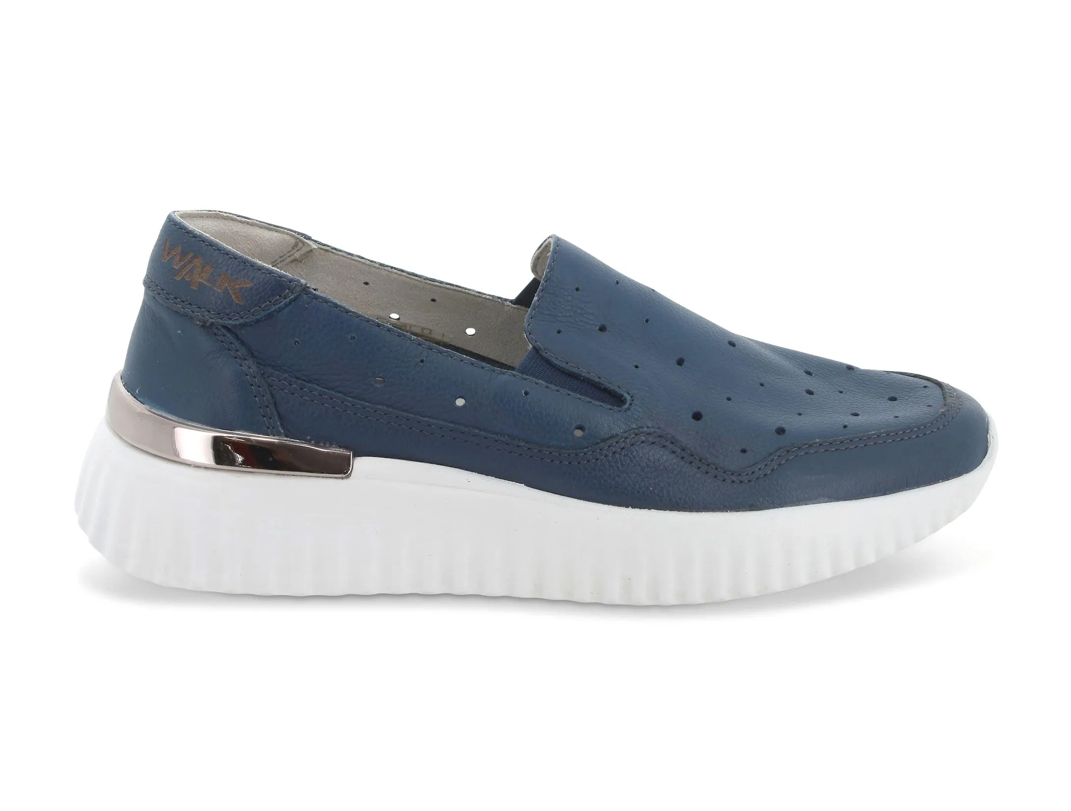 Melluso donna sneakers estive slip-on in pelle