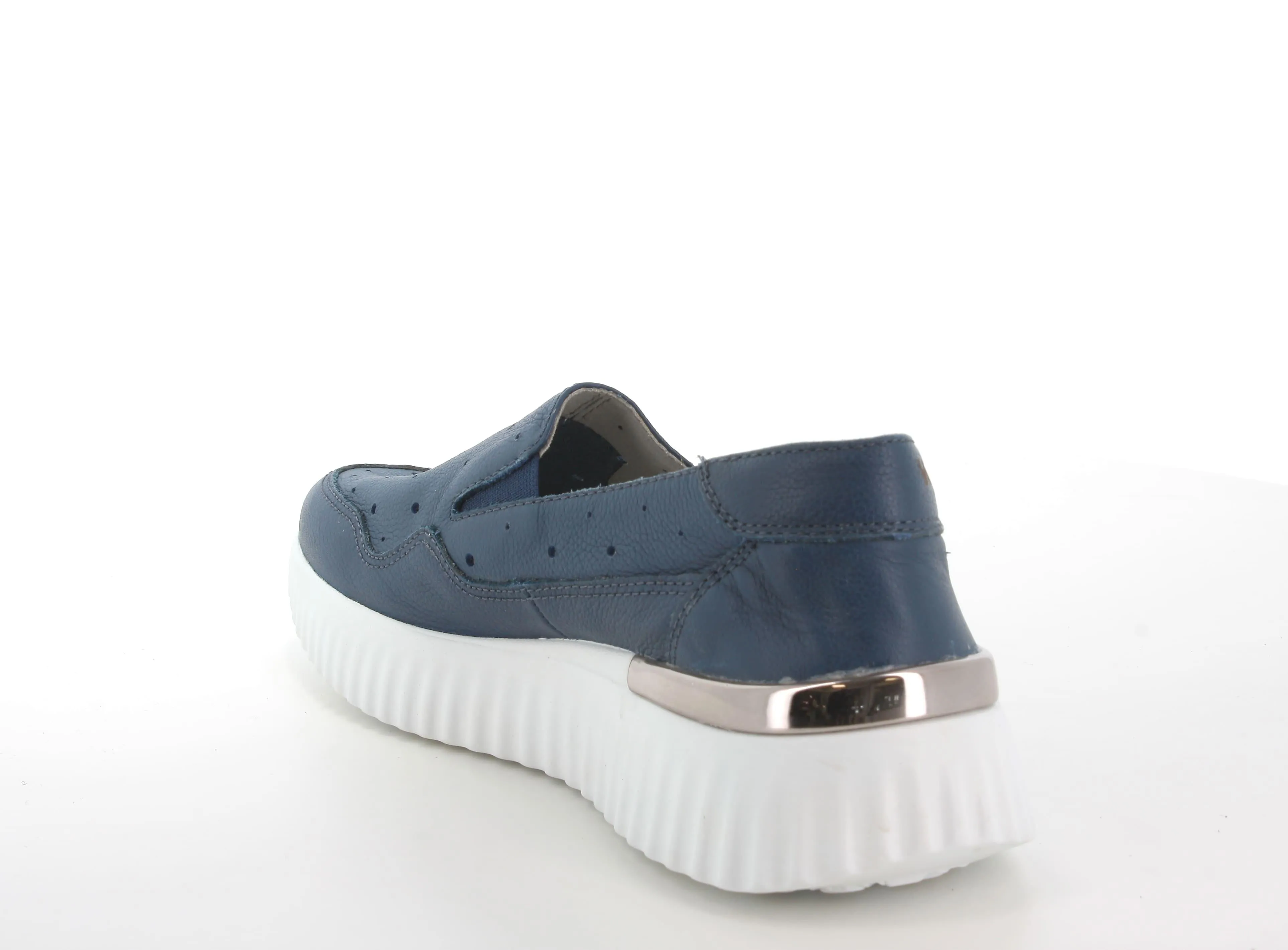 Melluso donna sneakers estive slip-on in pelle