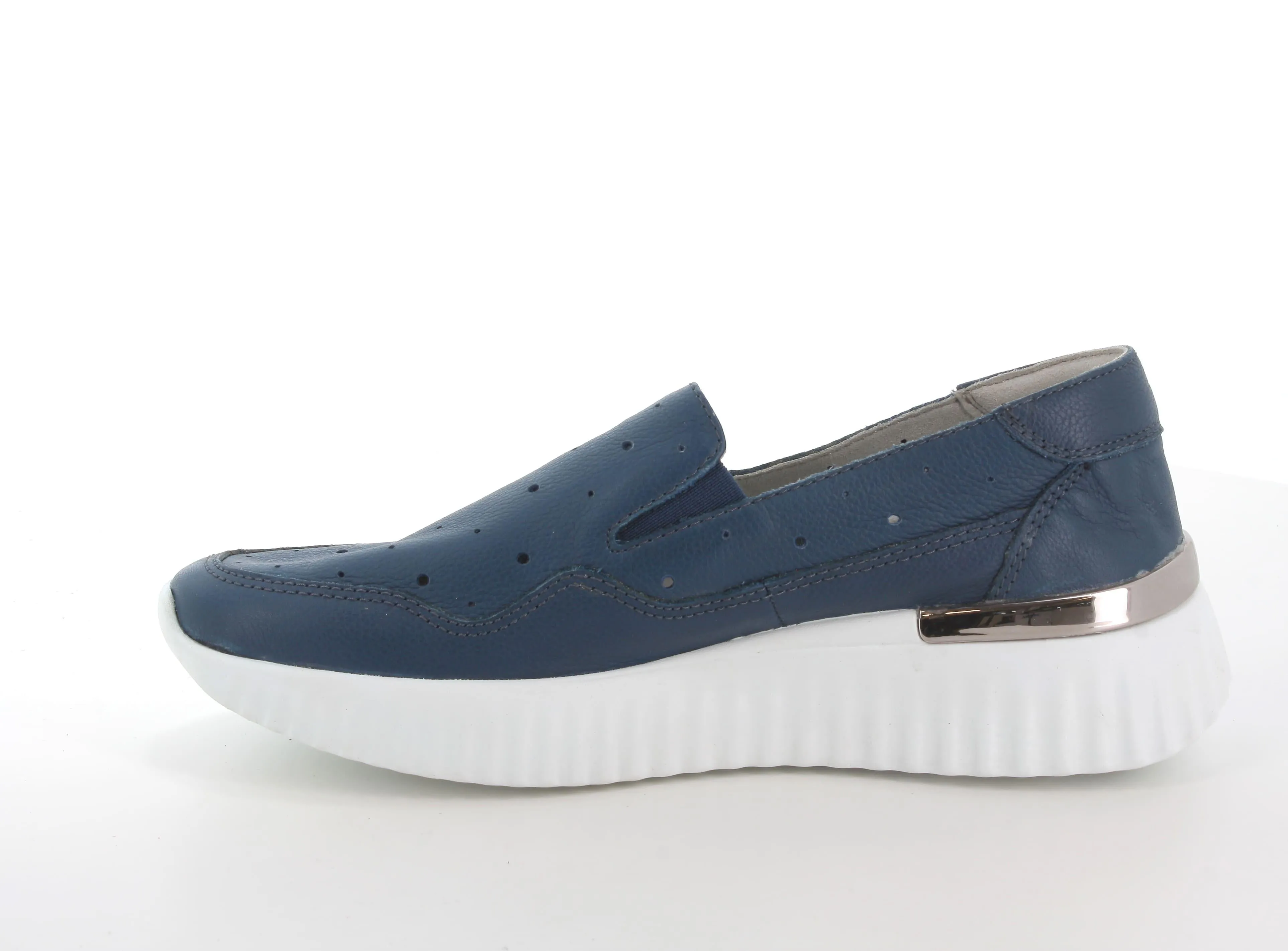 Melluso donna sneakers estive slip-on in pelle