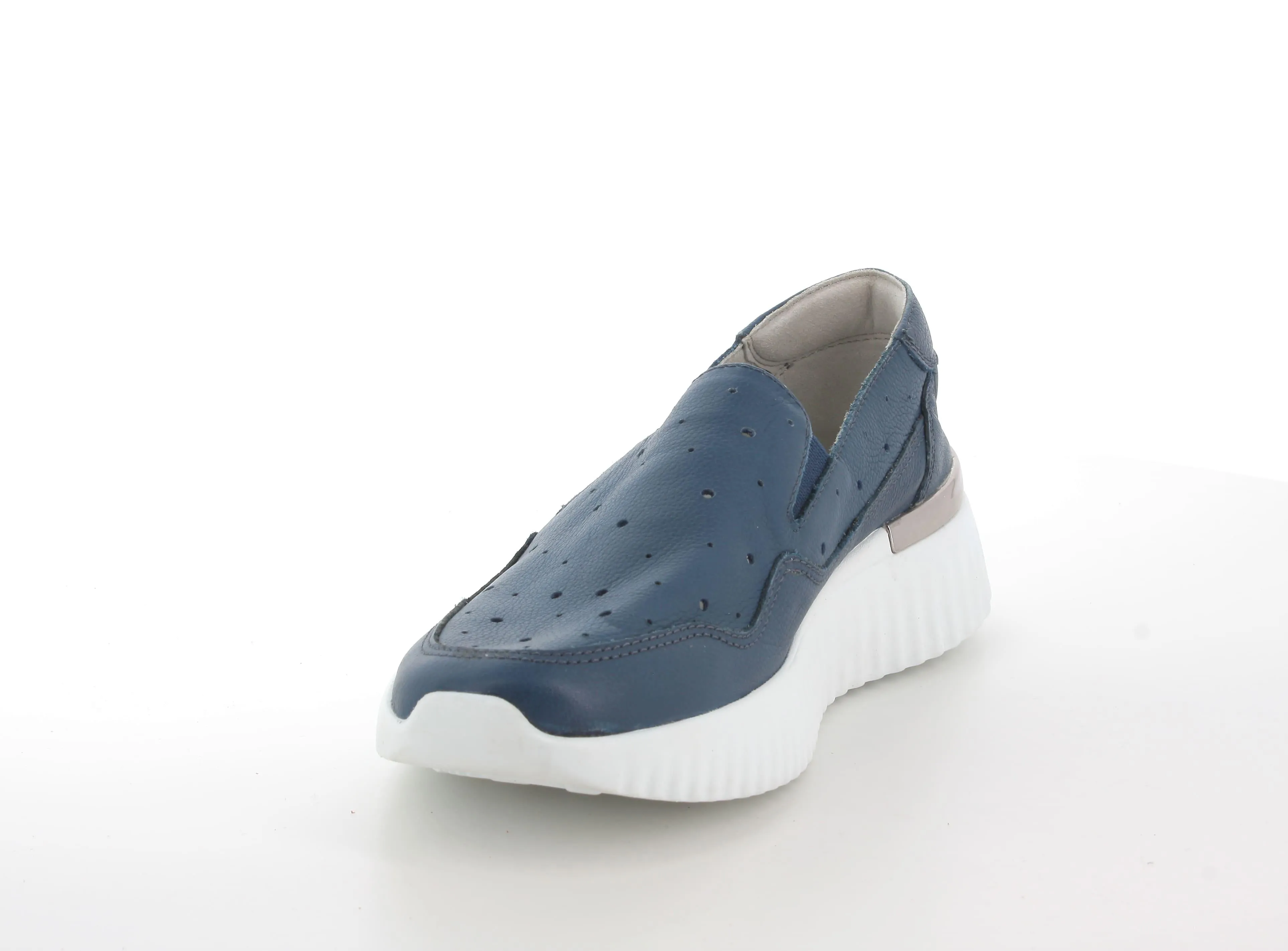 Melluso donna sneakers estive slip-on in pelle