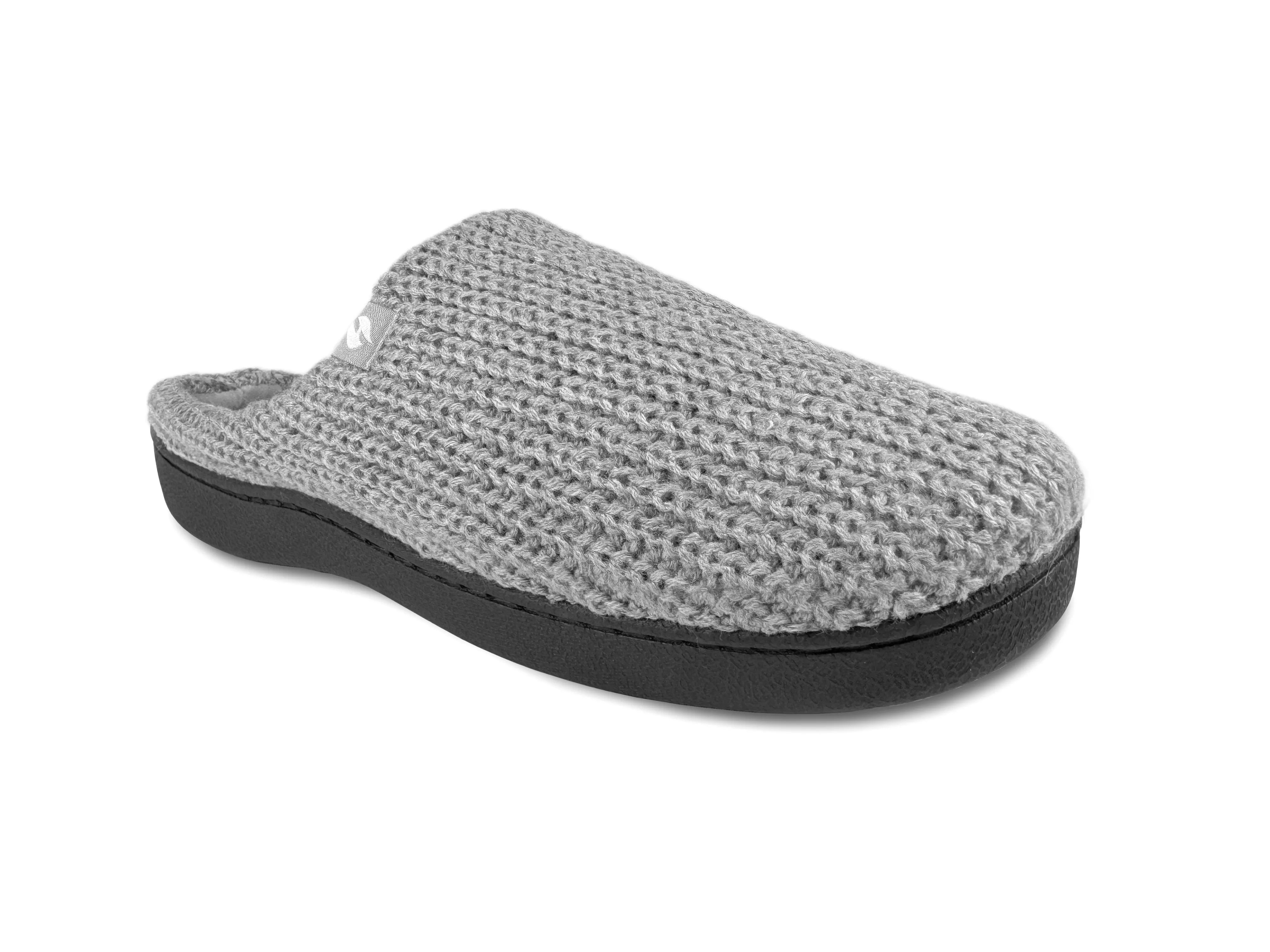 Men's Asher Rib Knit Scuff Slippers