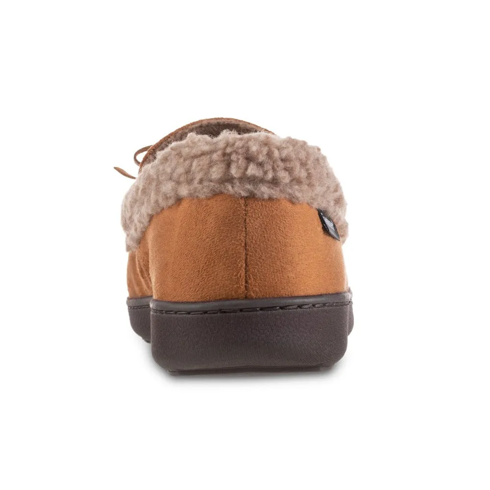 Men's Microsuede Moccasin Slippers