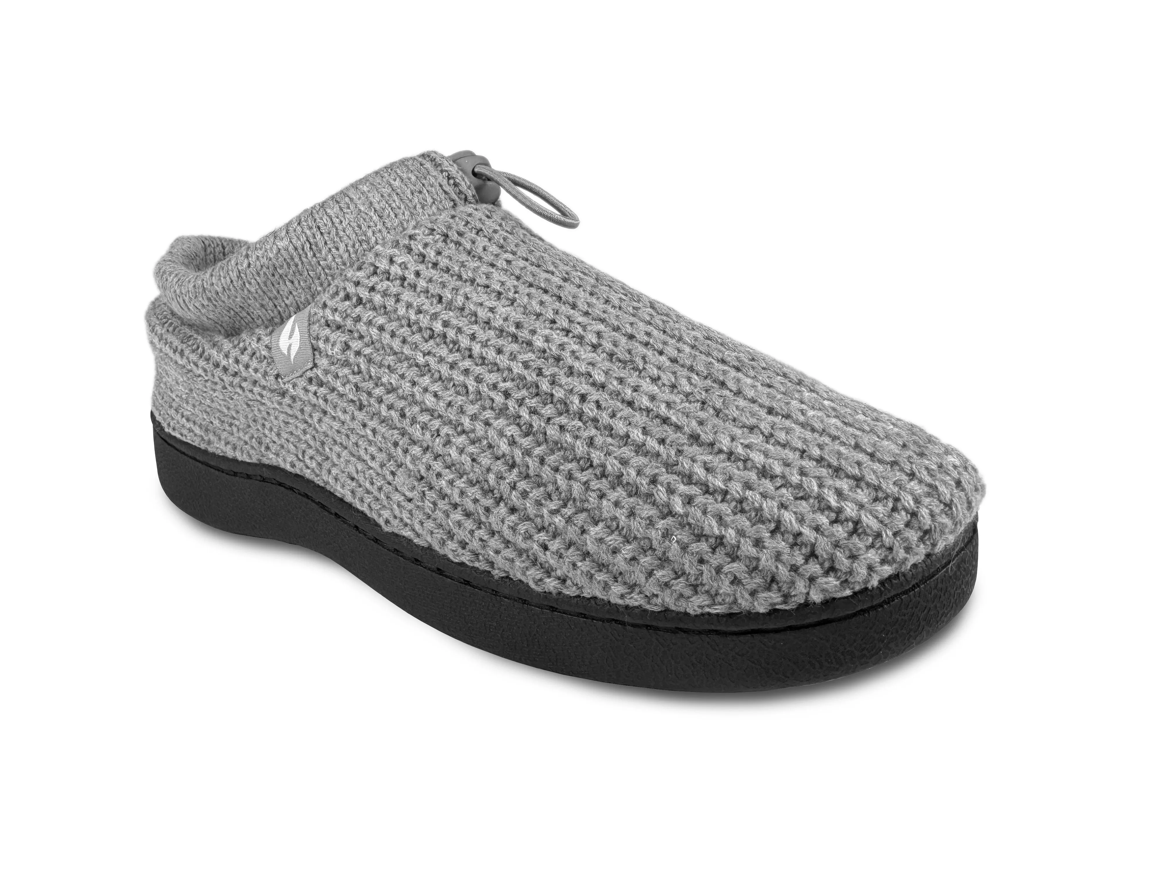 Men's Noah Rib Knit Drawstring Slippers