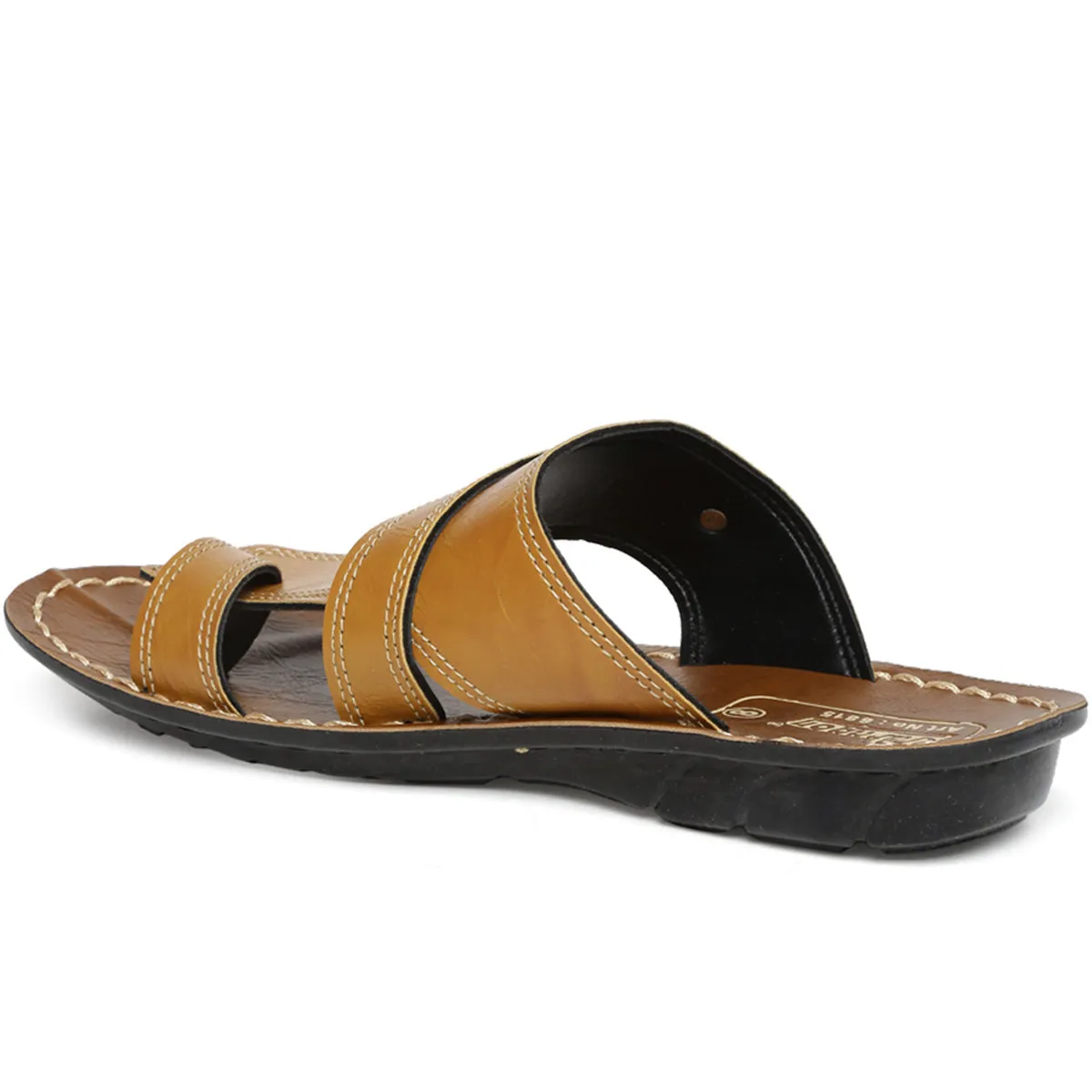 Men's Tan Vertex Flip-Flops