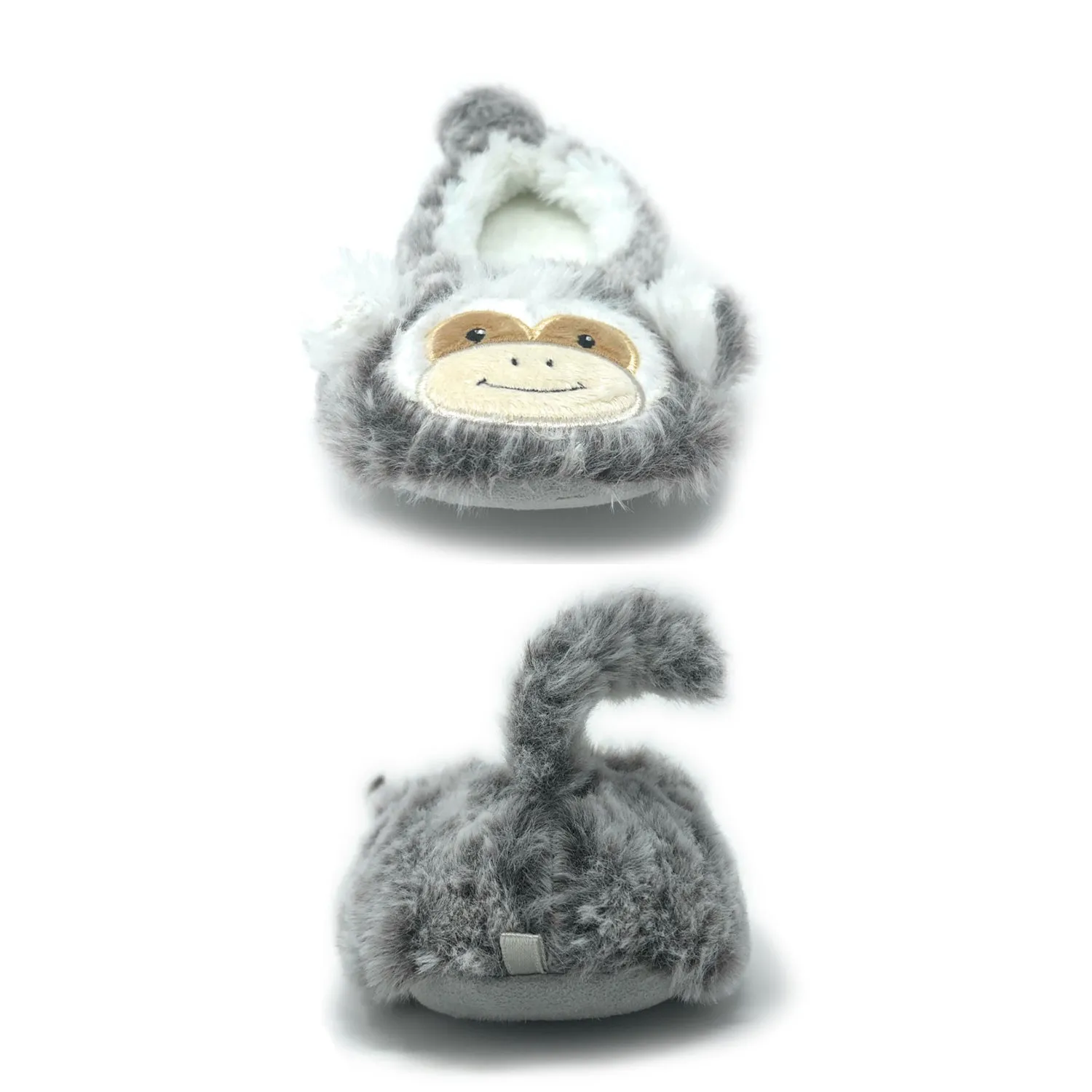 Monkey Around Plush Slippers