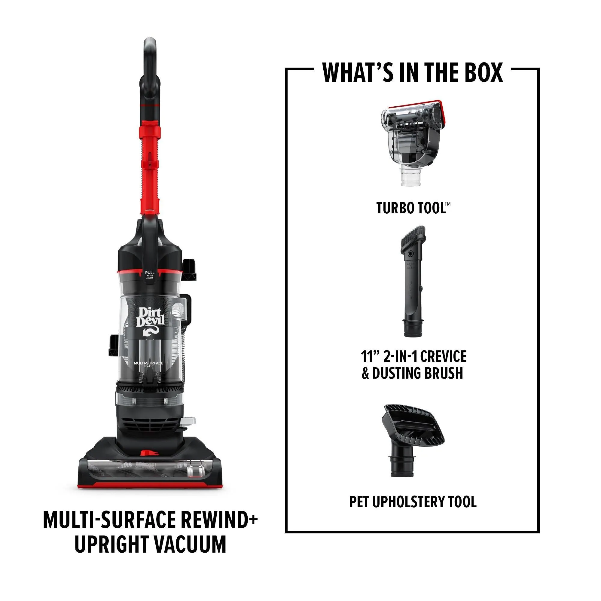 Multi-Surface Rewind  Upright Vacuum