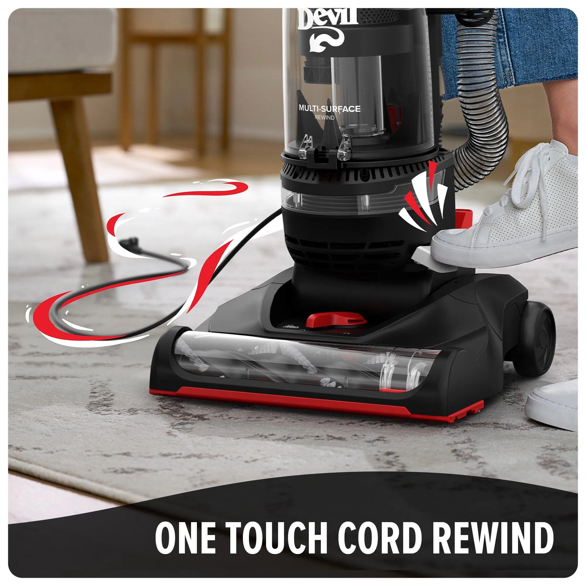 Multi-Surface Rewind  Upright Vacuum