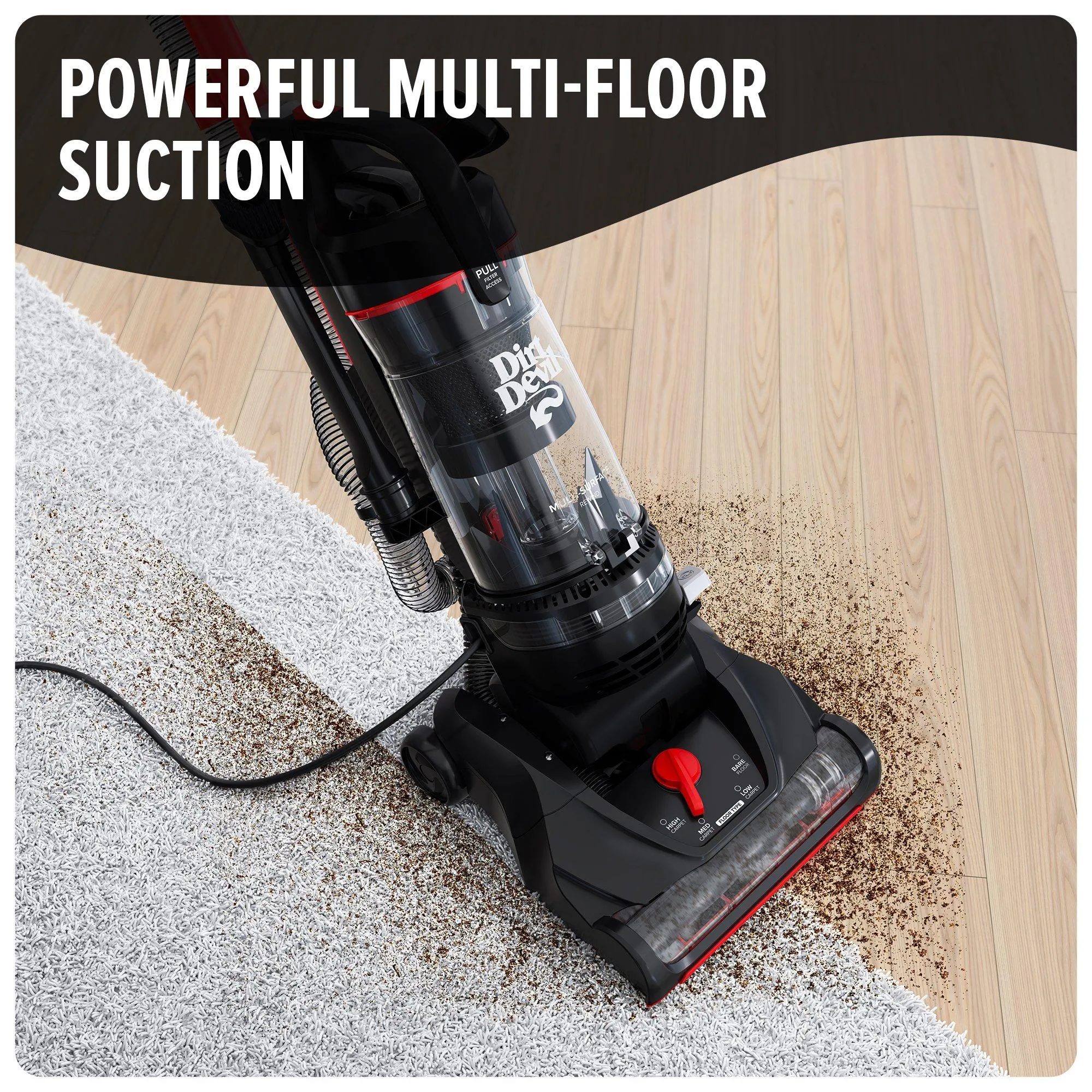 Multi-Surface Rewind  Upright Vacuum