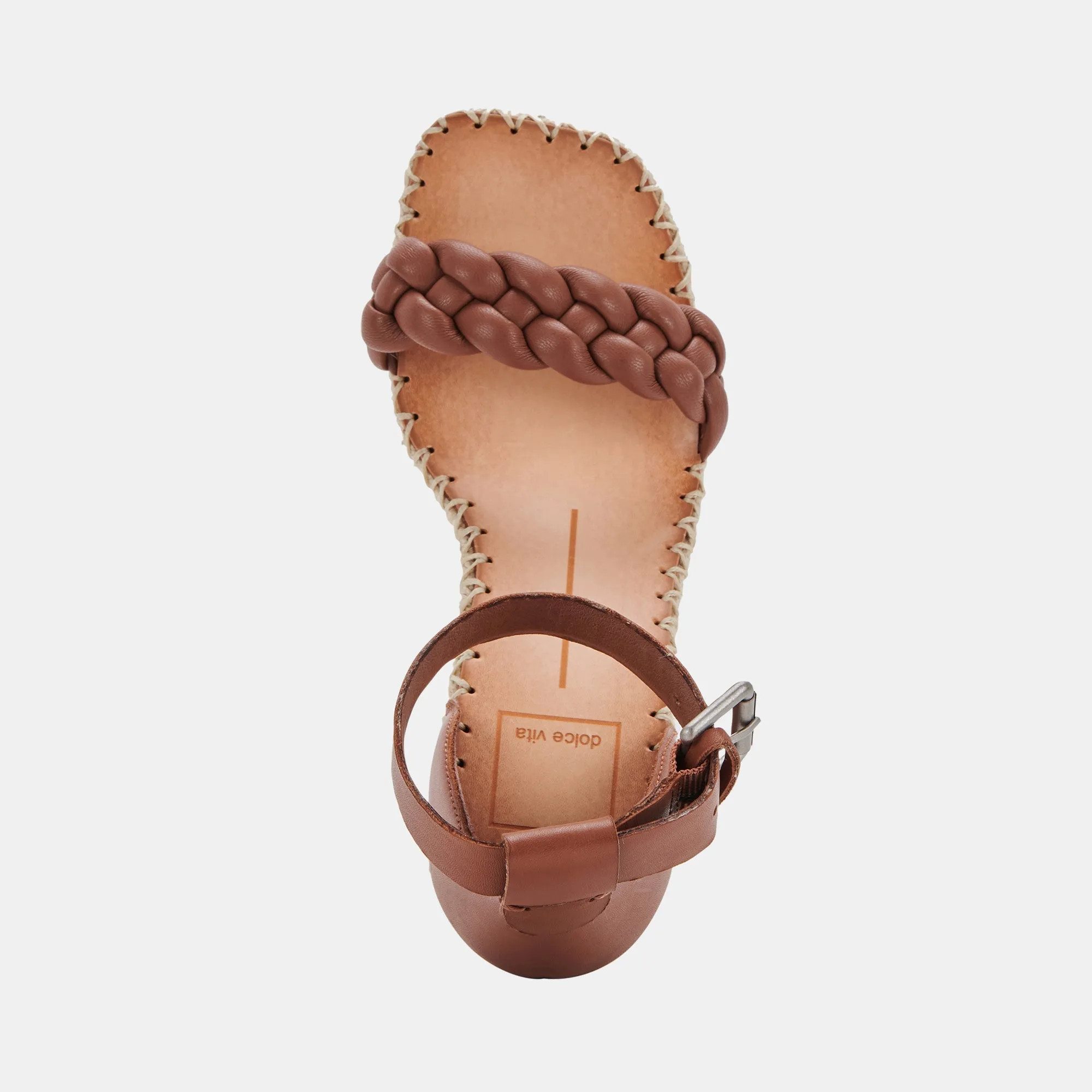 NILTON HEELS DK BROWN LEATHER re:vita