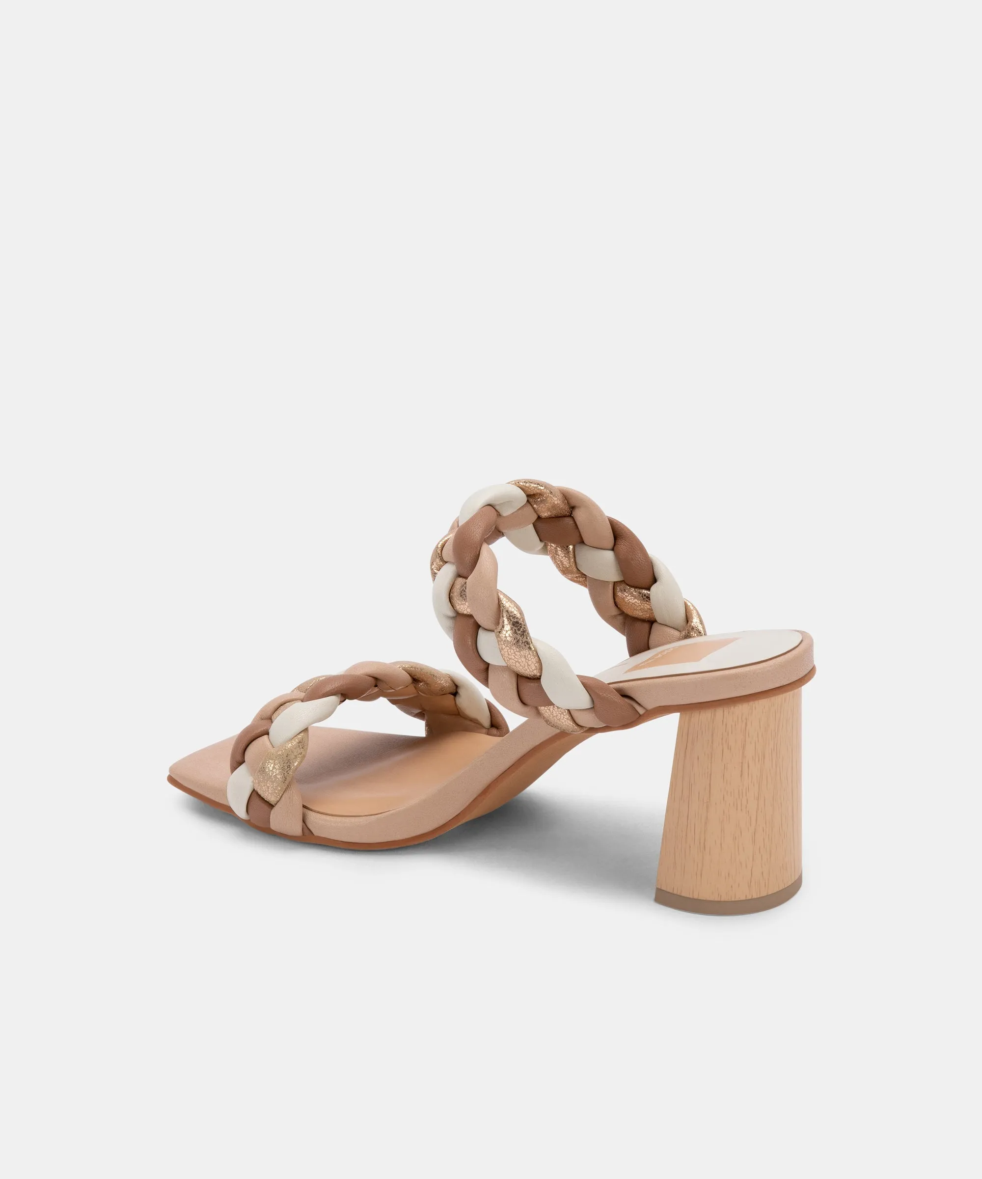 PAILY HEELS NATURAL MULTI STELLA - re:vita