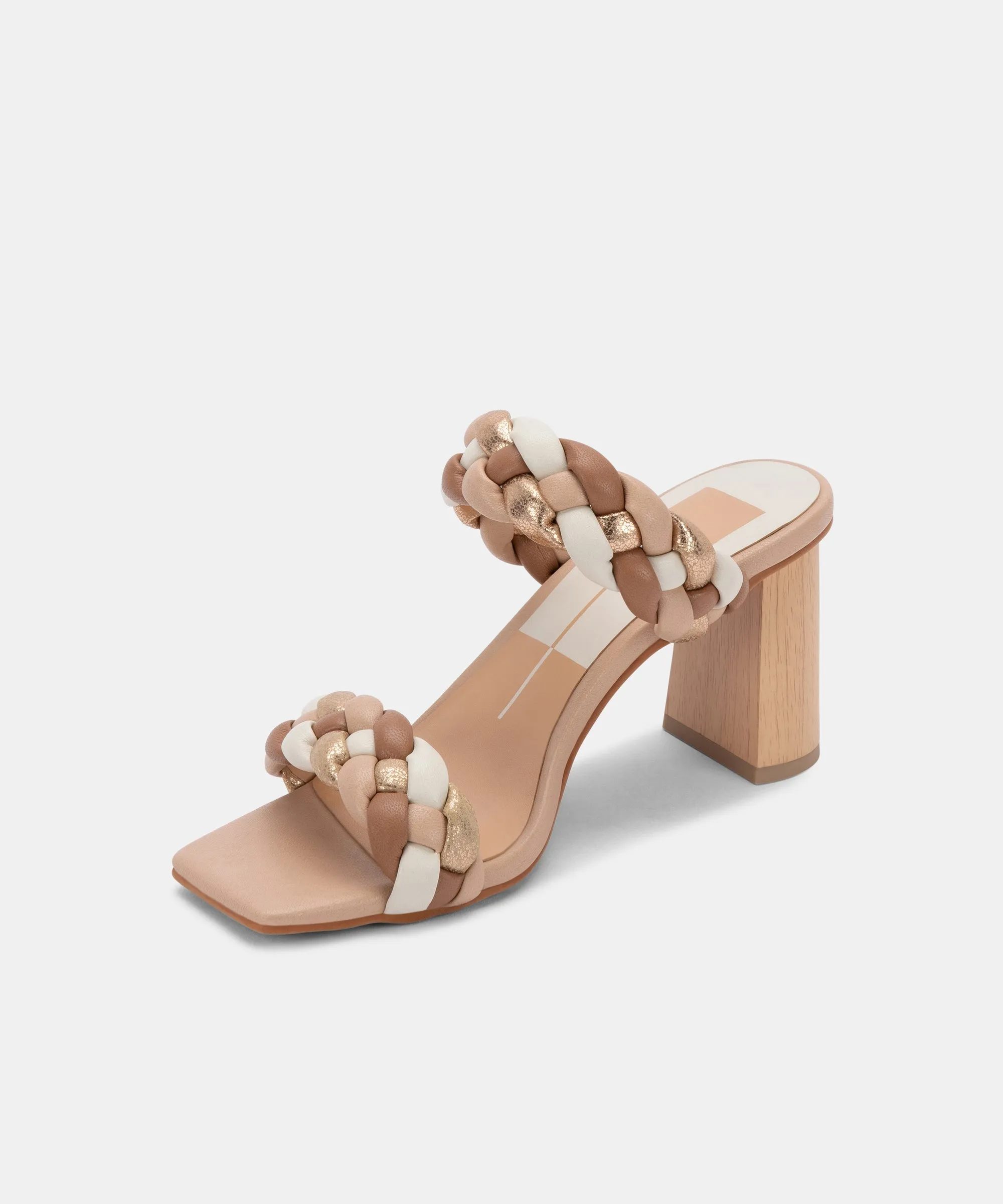 PAILY HEELS NATURAL MULTI STELLA - re:vita