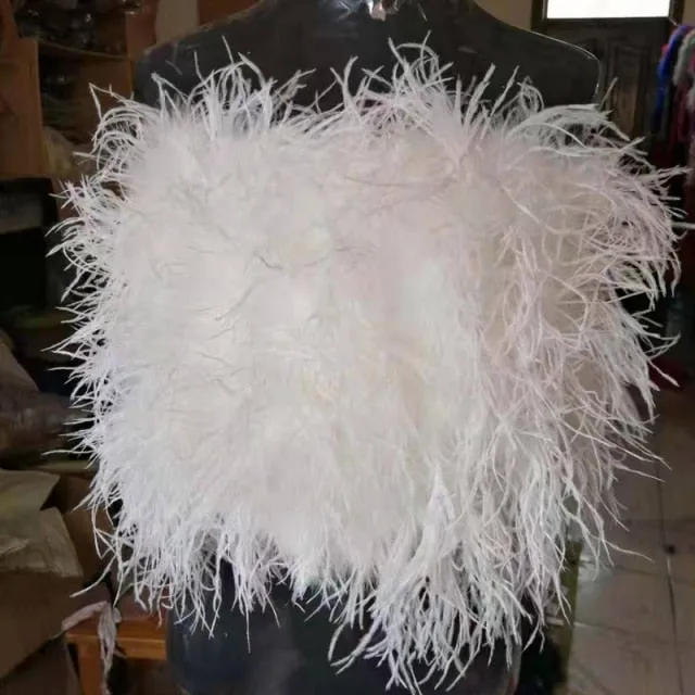 Plush Feather Top