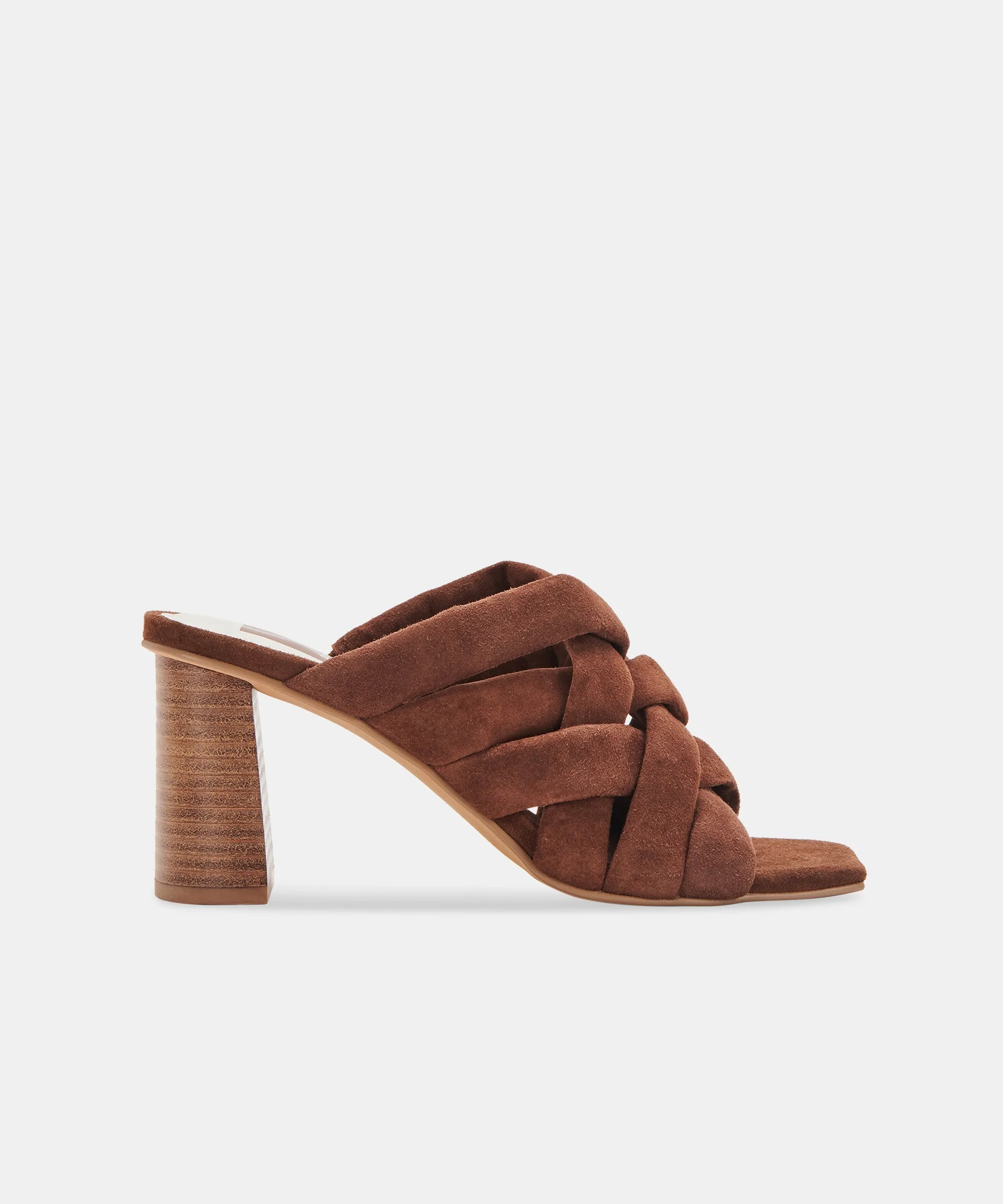 POIRA HEELS ESPRESSO SUEDE re:vita