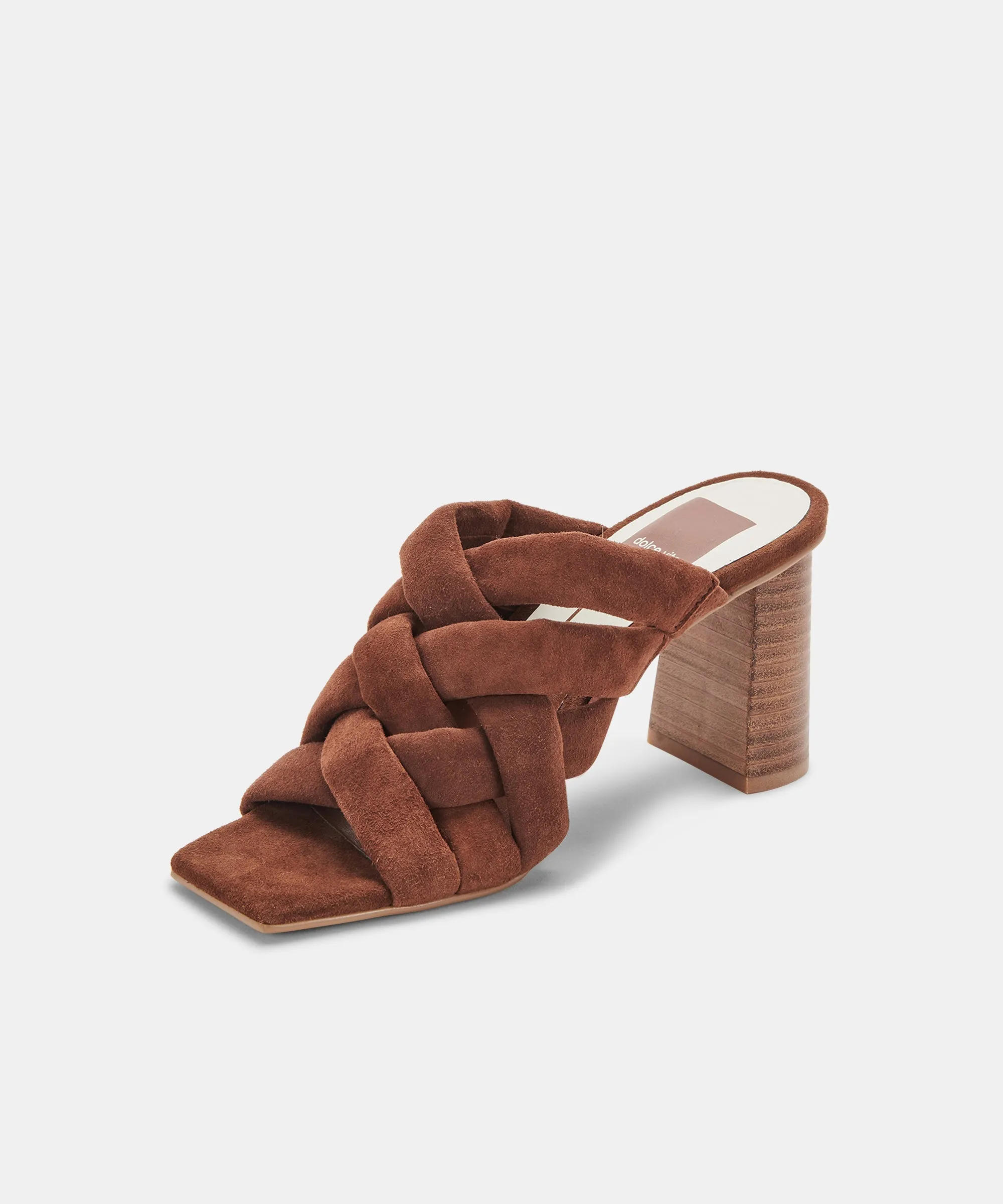 POIRA HEELS ESPRESSO SUEDE re:vita