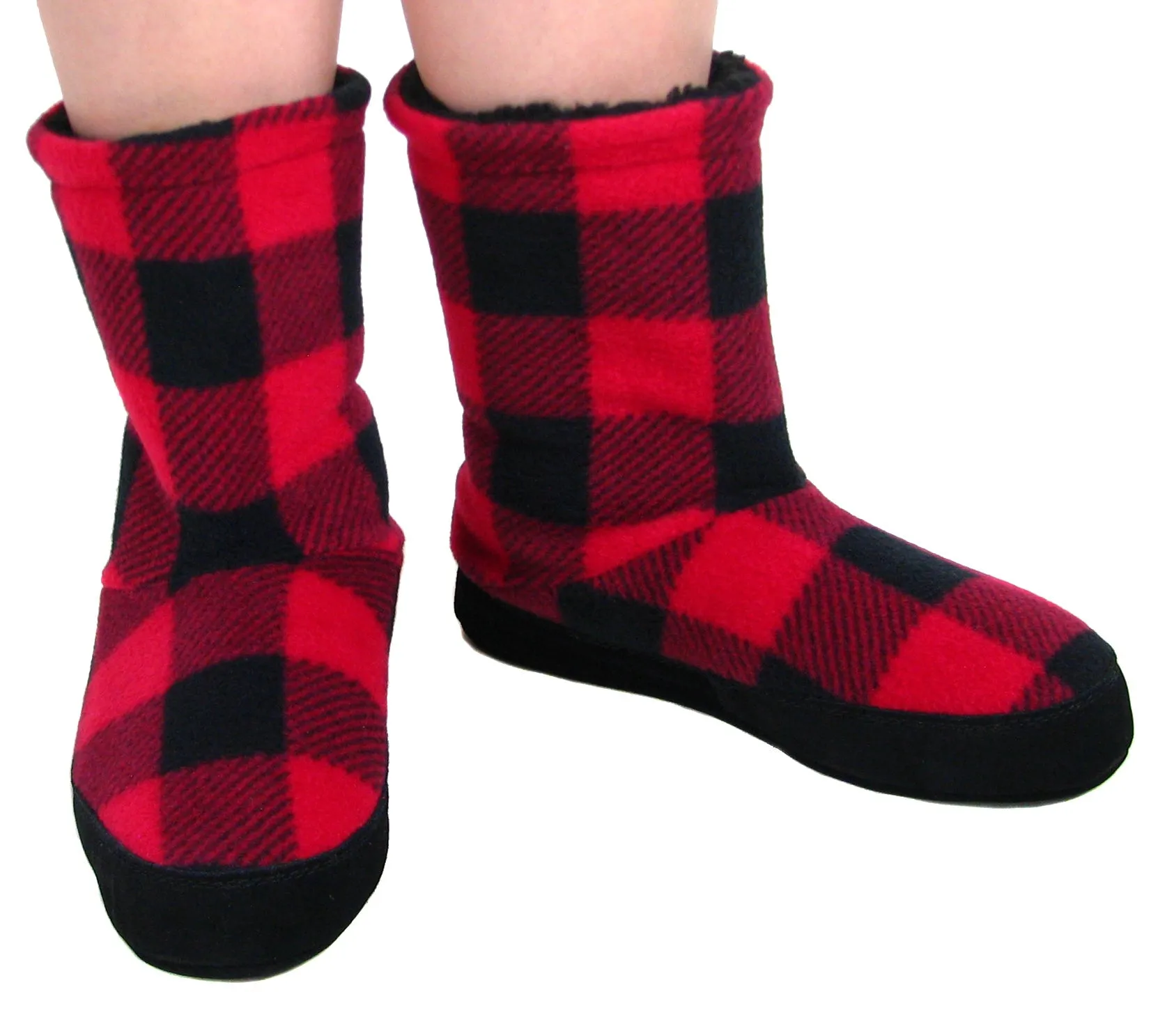 Polar Feet Women's Snugs - Buffalo Plaid