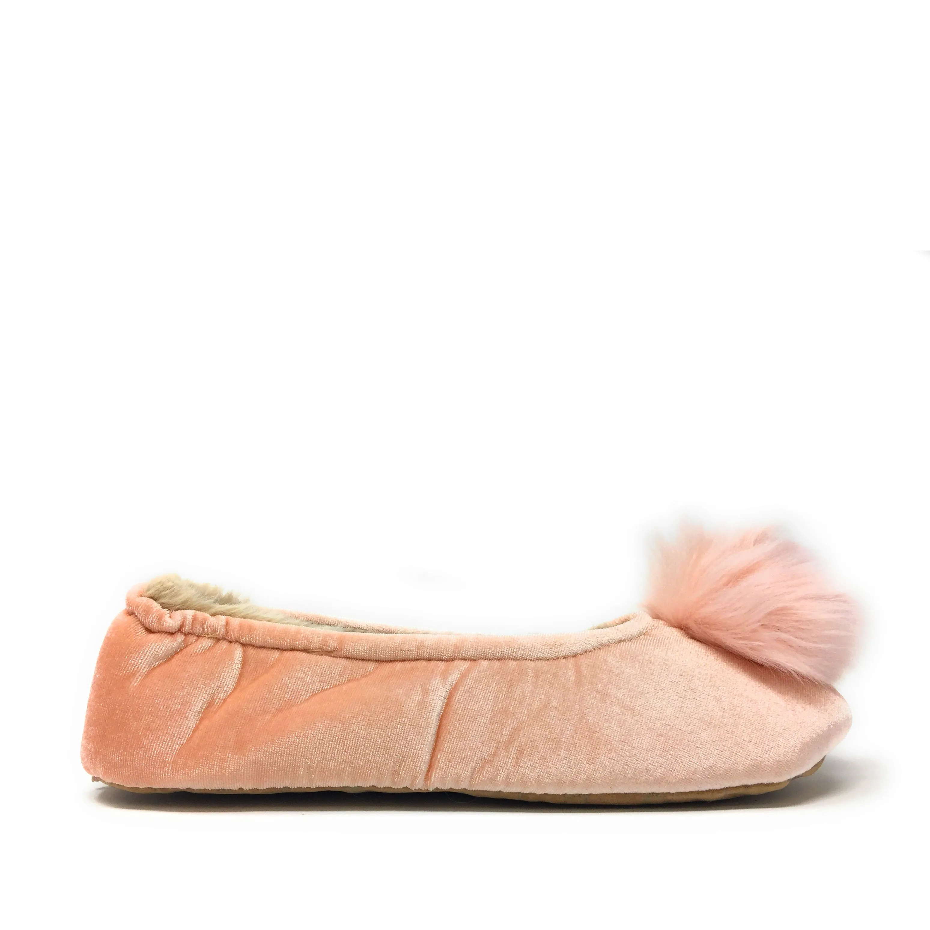 Pom Pom Pink Slippers