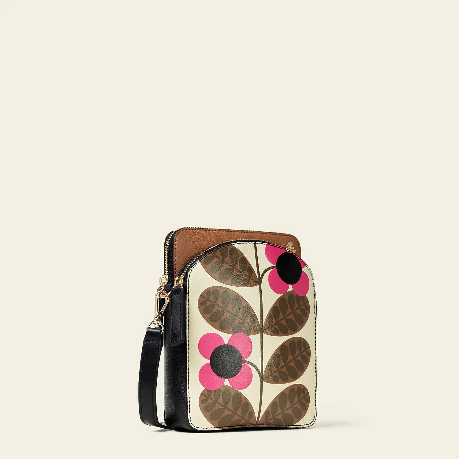 Portia Tall Crossbody - Botanica Bloom Chestnut