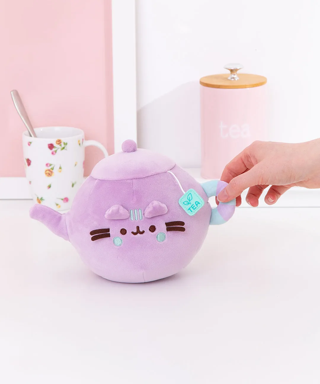 Pusheen's Kitchen Teapot Squisheen Plush