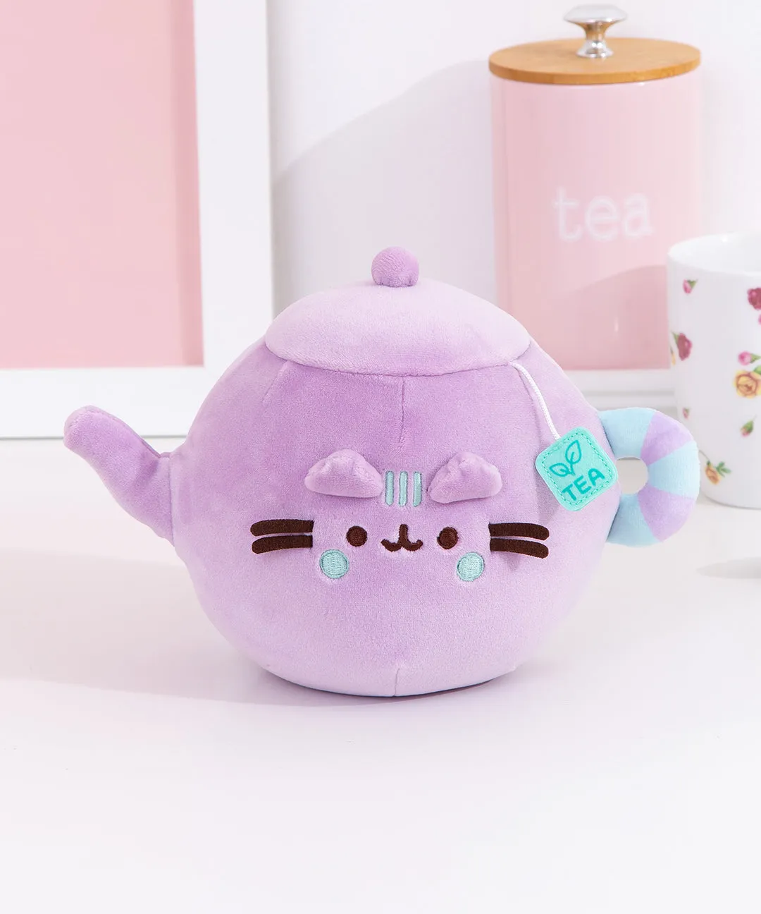 Pusheen's Kitchen Teapot Squisheen Plush