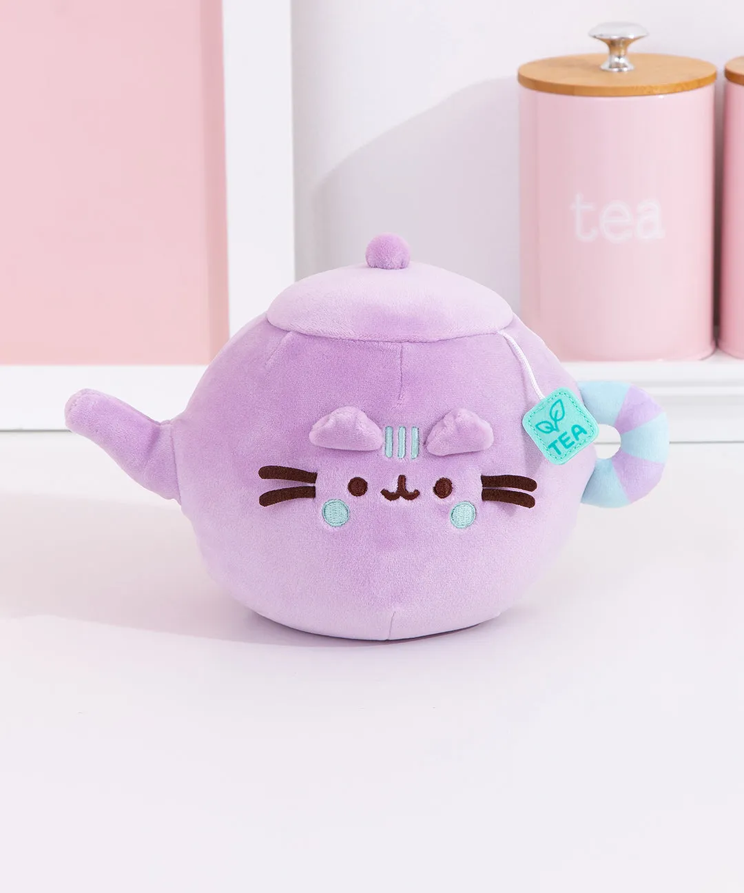 Pusheen's Kitchen Teapot Squisheen Plush