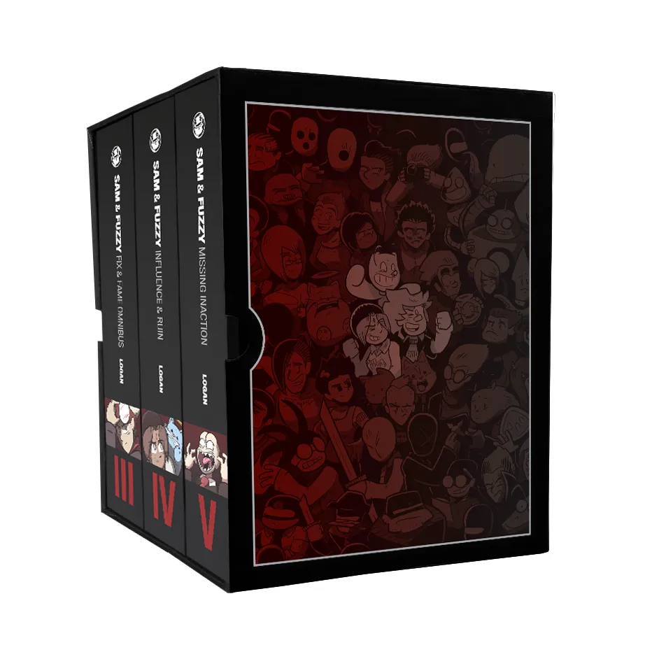 Sam & Fuzzy Omnibus III-V Slipcases and Box Sets