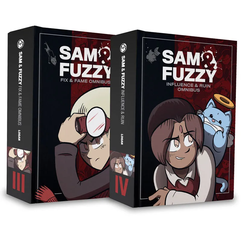 Sam and Fuzzy Omnibus III & IV (New Series Volumes 1-4)