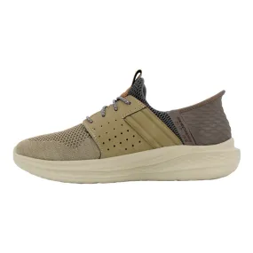 Scarpe da Uomo - SKECHERS Art. 210811TPE Sneakers SLIP INS taupe casual