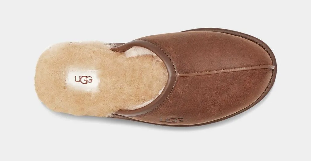 Scuff Leather Slipper