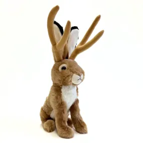 Sitting Plush Jackalope