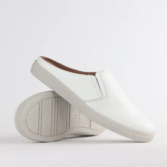 Slip-on sneakers with Removable Footbed in White - 12584