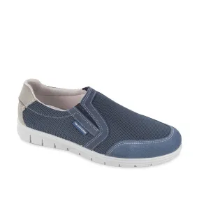 SNEAKERS SLIP ON BLU