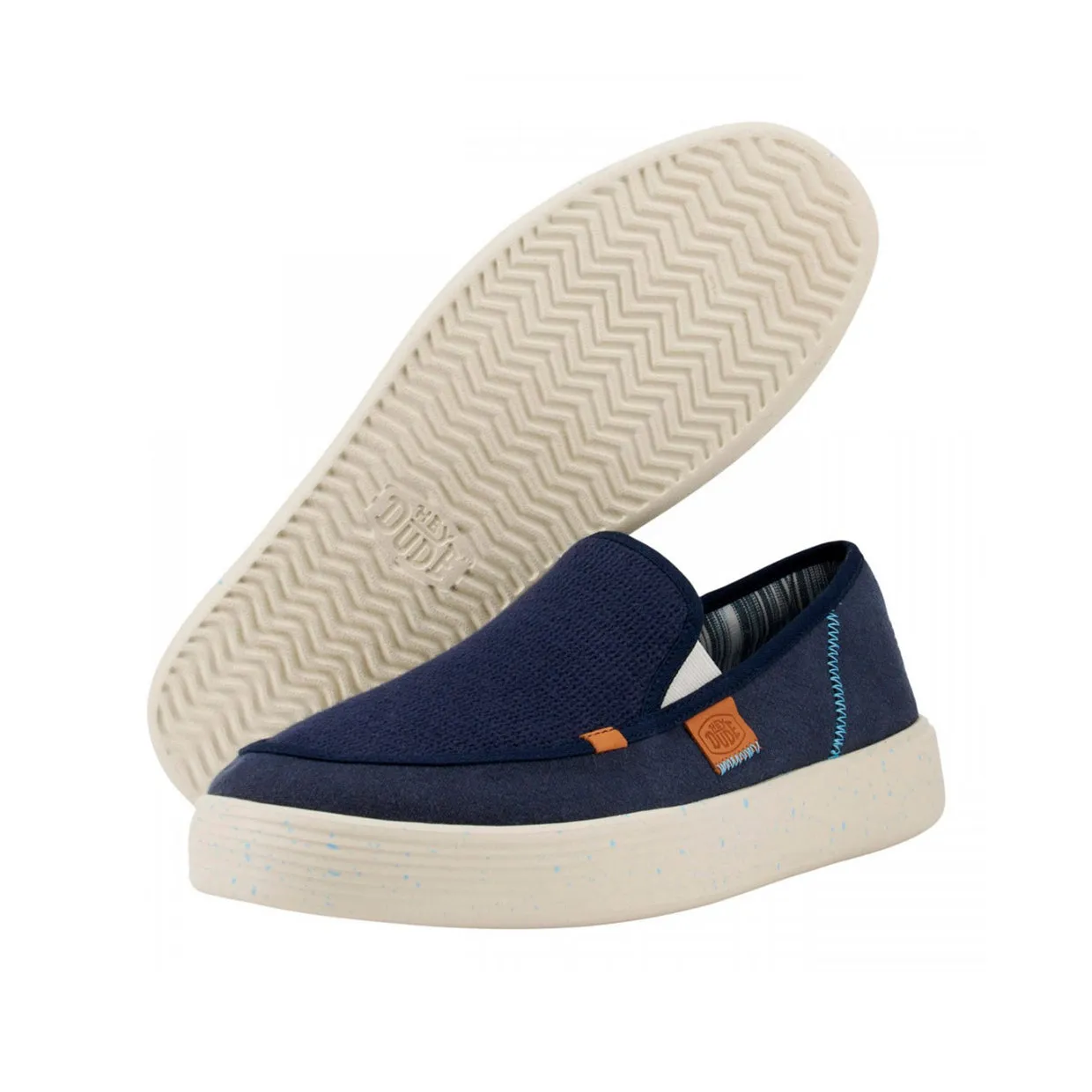 Sneakers Slip-On Sunapee Coastline M Blu Navy