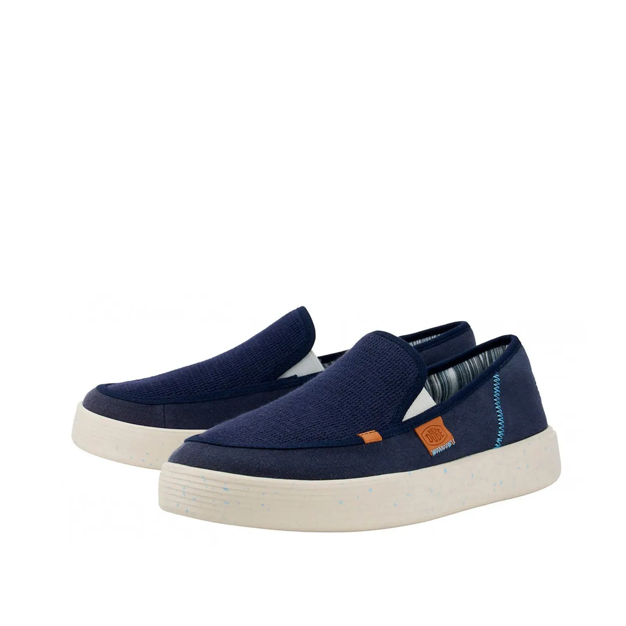 Sneakers Slip-On Sunapee Coastline M Blu Navy