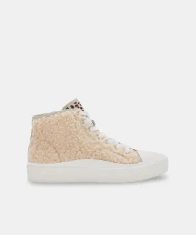 VEOLA PLUSH SNEAKERS NATURAL PLUSH re:vita