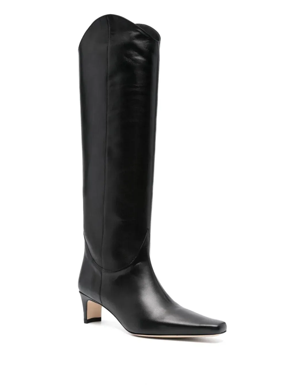 Western Wally Boots in Black