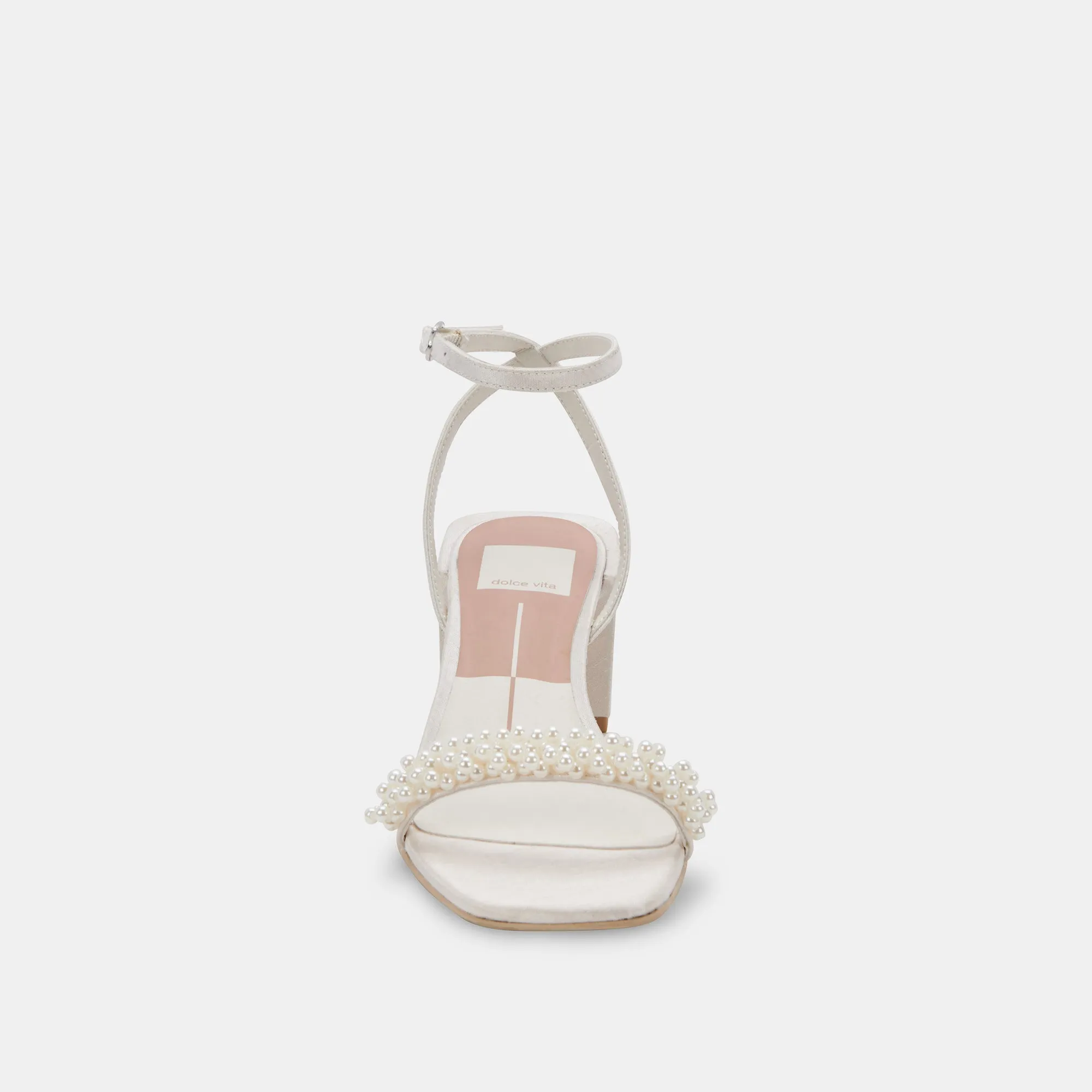 ZALIMA HEELS VANILLA PEARLS - re:vita